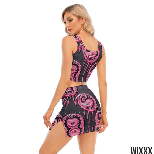 Camisole And Hip Skirt SetClothingApparel & Accessories > Clothing > Outfit Sets