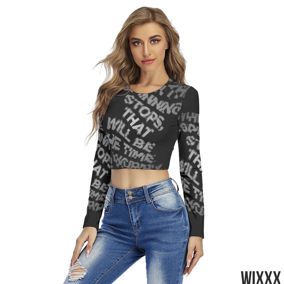 Crop Top T-ShirtClothingApparel & Accessories > Clothing > Activewear > Activewear Tops > Crop Tops