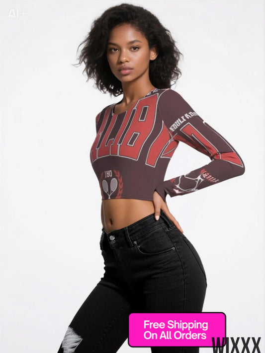 Crop Top T-ShirtClothingApparel & Accessories > Clothing > Activewear > Activewear Tops > Crop Tops