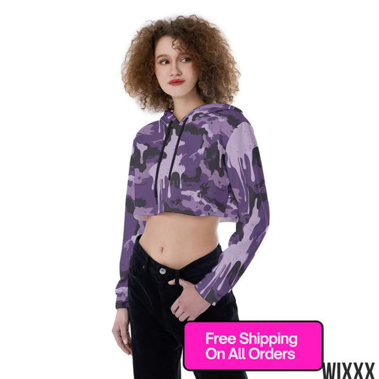 Cropped HoodieClothingApparel & Accessories > Clothing > Activewear > Activewear Sweatshirts & Hoodies > Hoodies