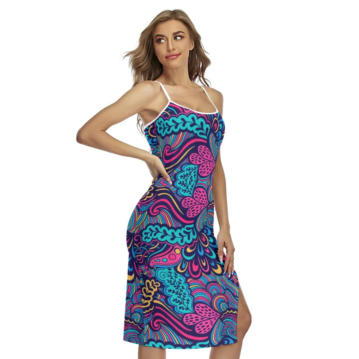 Cross Back DressDressApparel & Accessories > Clothing > Dresses