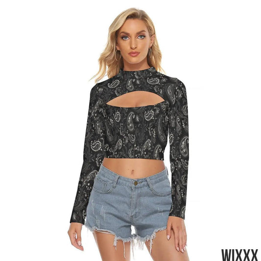 Hollow Chest Crop TopApparel & Accessories > Clothing > Clothing Tops