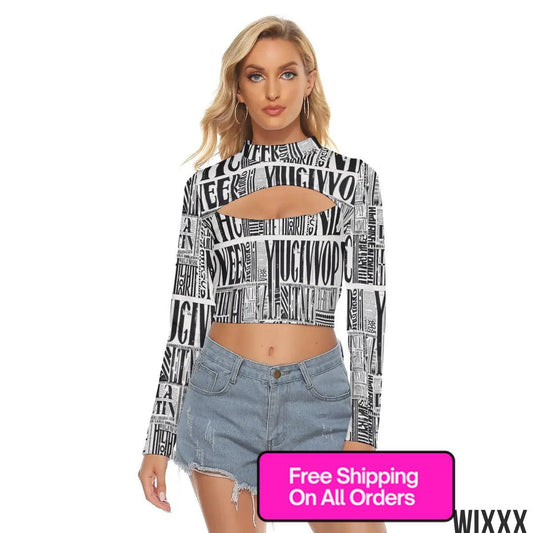 Hollow Chest Crop TopApparel & Accessories > Clothing > Clothing Tops