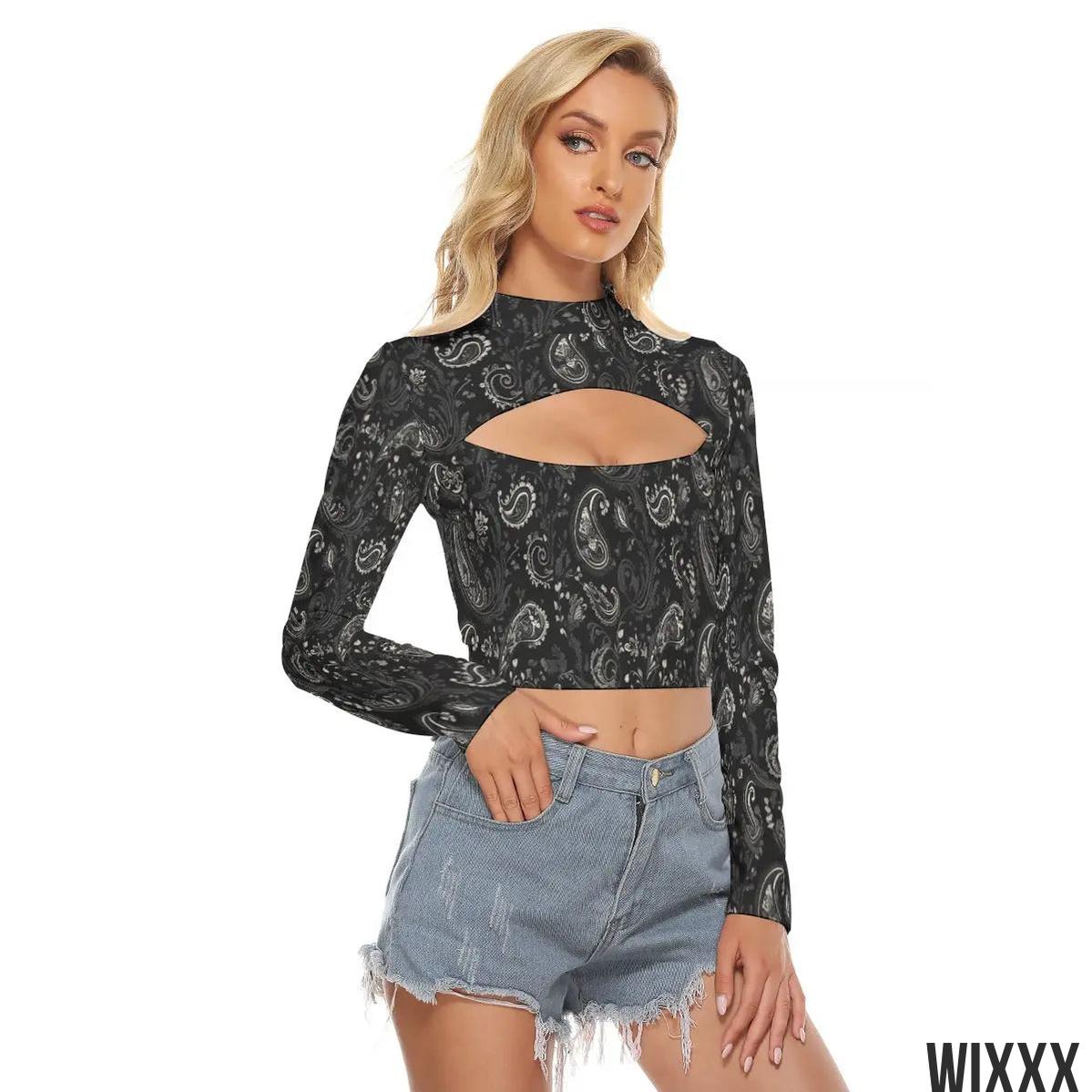 Hollow Chest Crop TopApparel & Accessories > Clothing > Clothing Tops