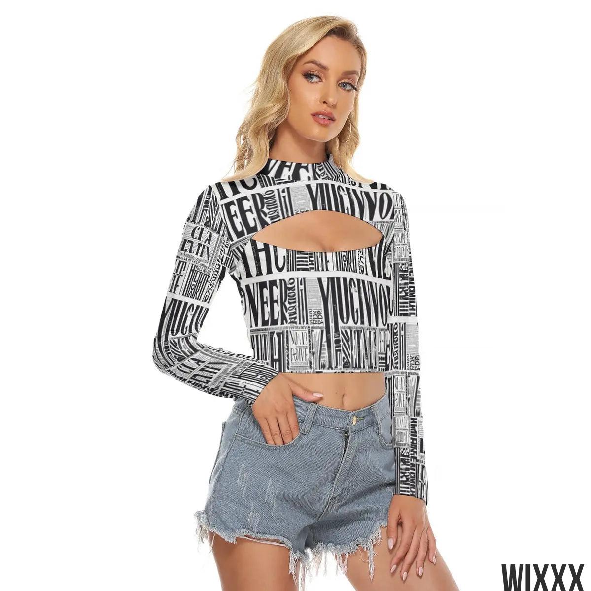 Hollow Chest Crop TopApparel & Accessories > Clothing > Clothing Tops