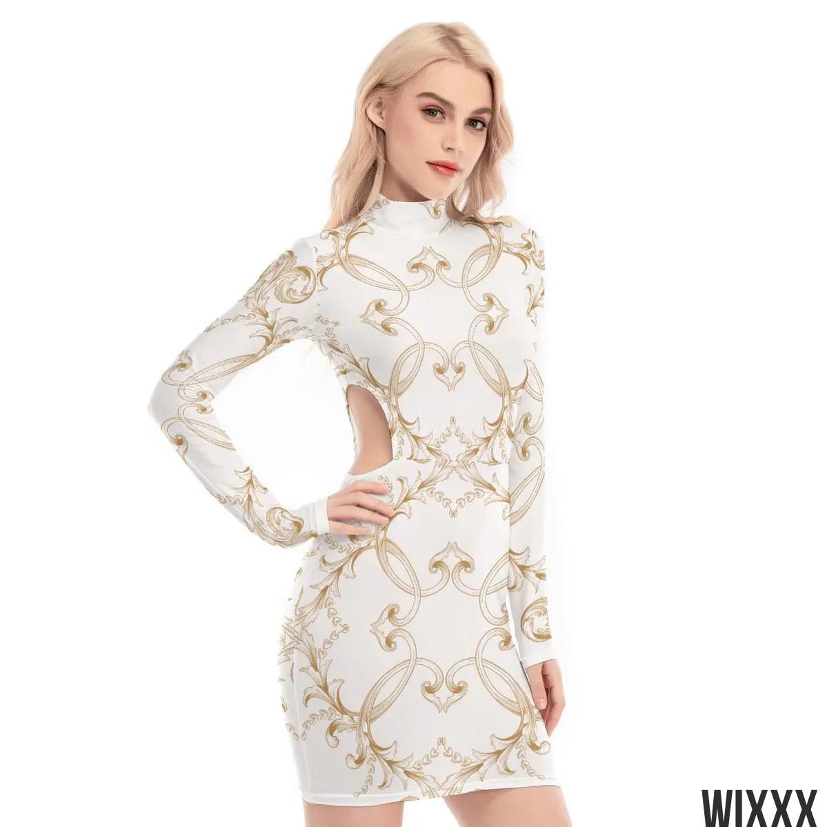 Hollow Hip DressApparel & Accessories > Clothing > Dresses