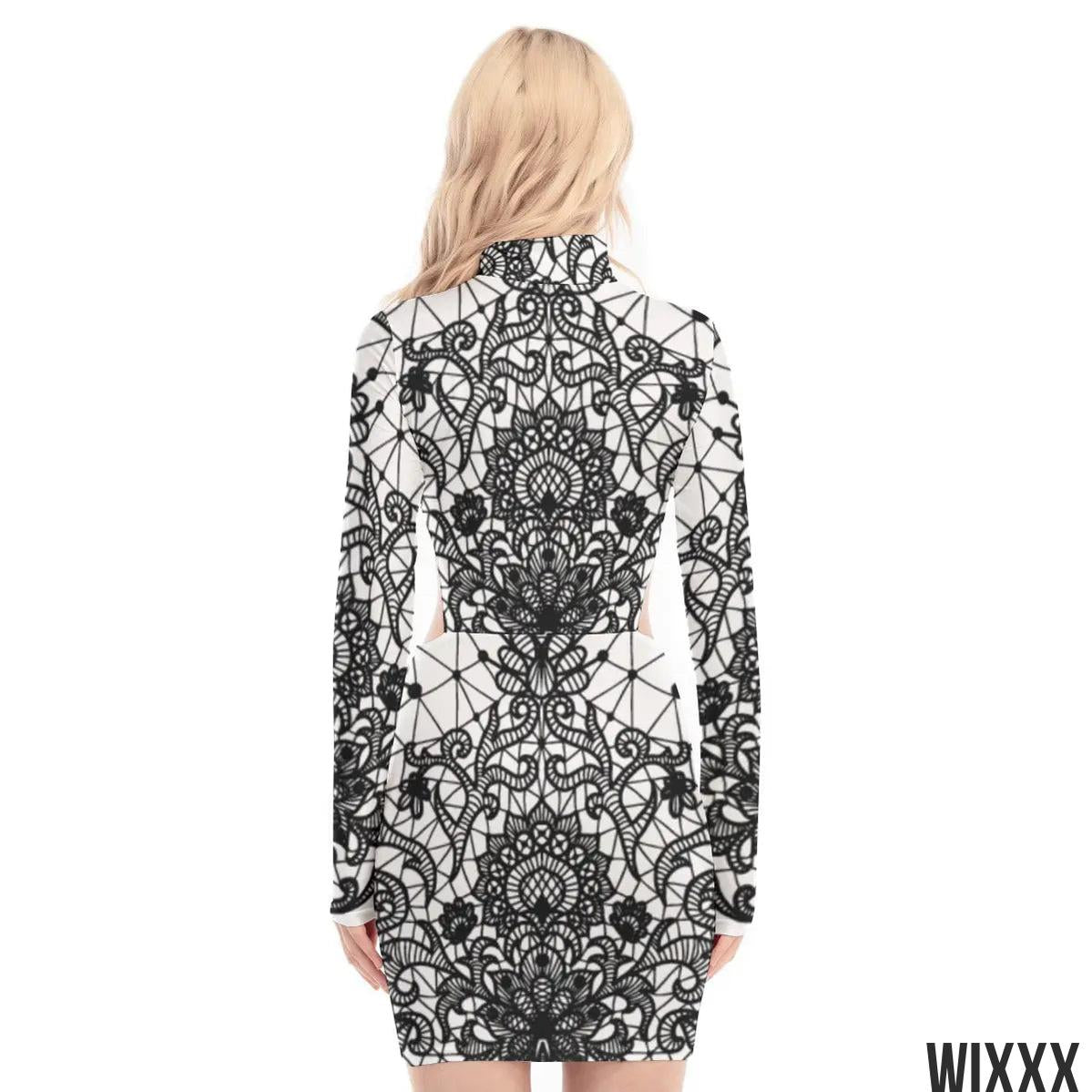 Hollow Hip DressApparel & Accessories > Clothing > Dresses