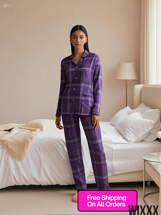 Long Sleeve PajamasApparel & Accessories > Clothing > Sleepwear & Loungewear > Pajamas