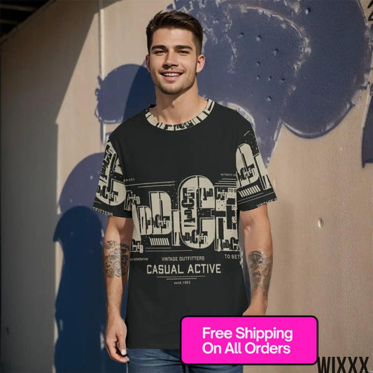Men's Cotton T-shirtApparel & Accessories > Clothing > Clothing Tops > T-Shirts