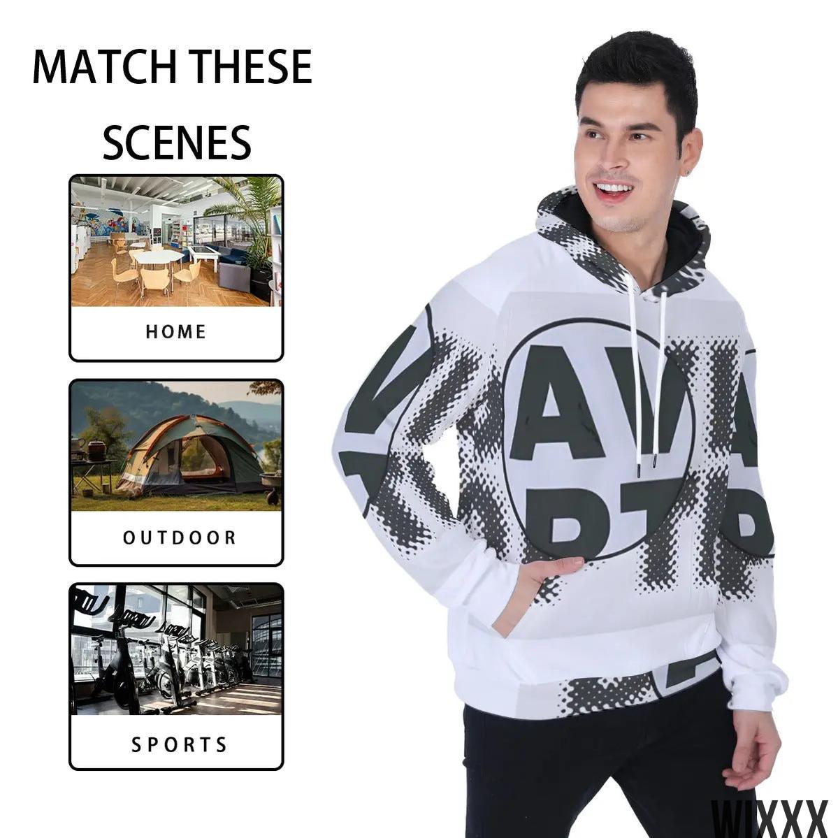 Men's Heavy Fleece HoodieApparel & Accessories > Clothing > Activewear > Activewear Sweatshirts & Hoodies > Hoodies