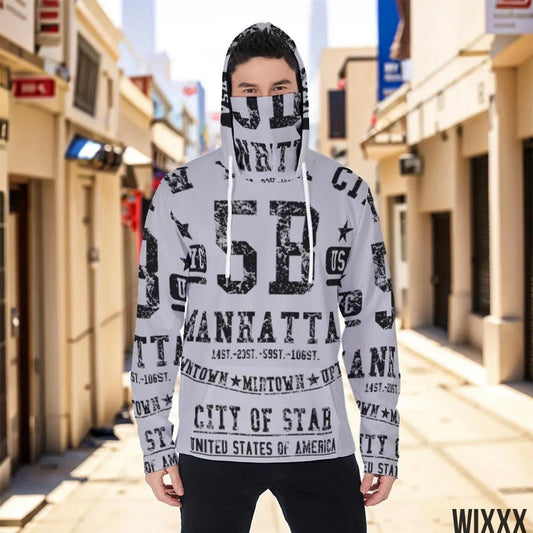 Men's Masked HoodieApparel & Accessories > Clothing > Activewear > Activewear Sweatshirts & Hoodies > Hoodies
