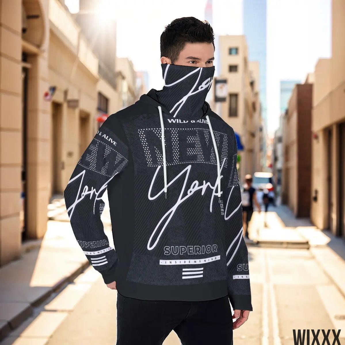 Men's Masked HoodieApparel & Accessories > Clothing > Activewear > Activewear Sweatshirts & Hoodies > Hoodies