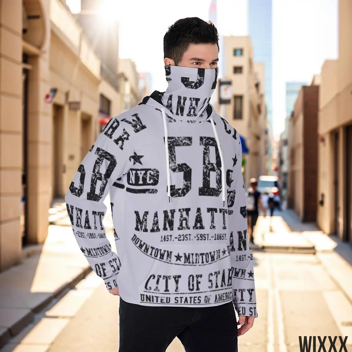 Men's Masked HoodieApparel & Accessories > Clothing > Activewear > Activewear Sweatshirts & Hoodies > Hoodies