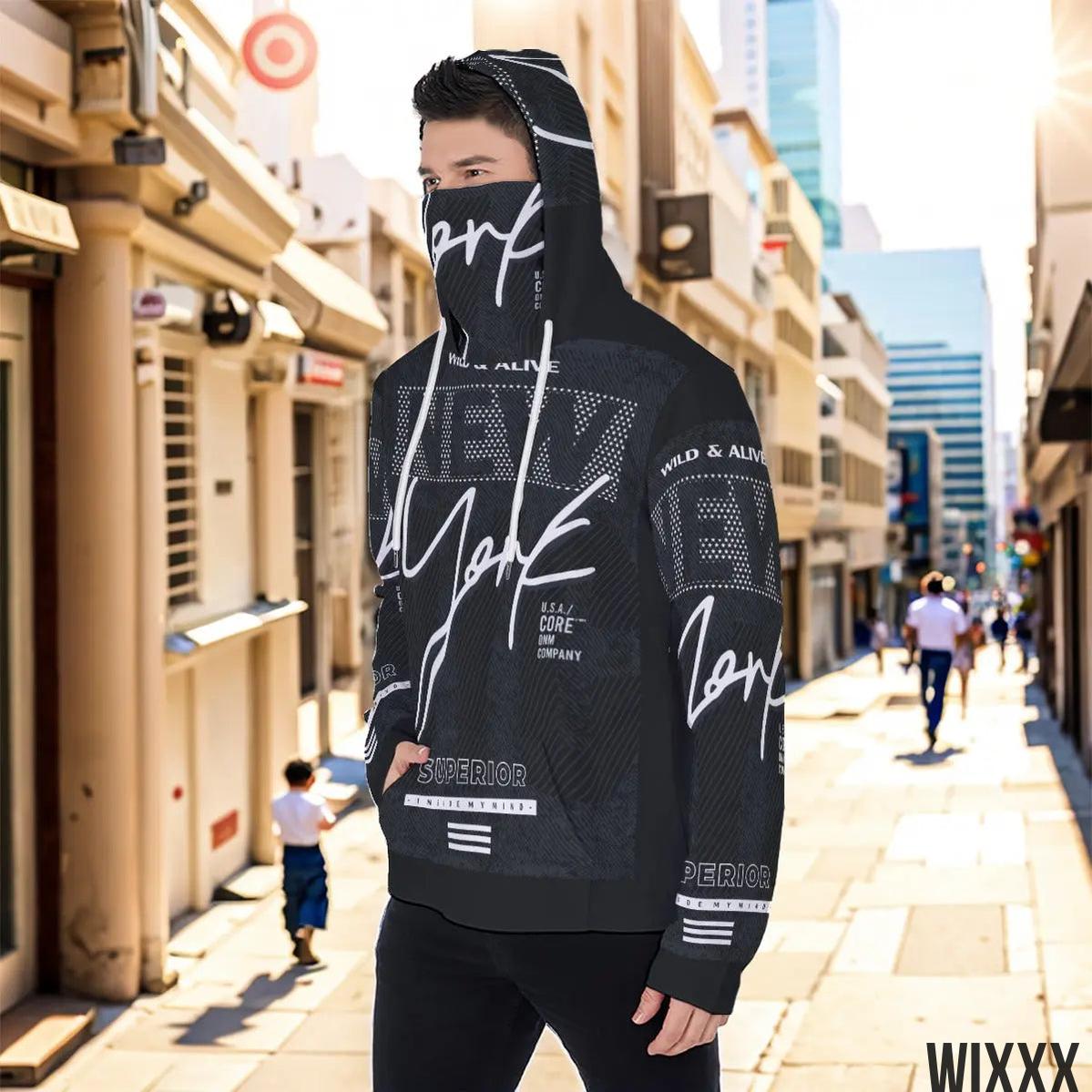Men's Masked HoodieApparel & Accessories > Clothing > Activewear > Activewear Sweatshirts & Hoodies > Hoodies
