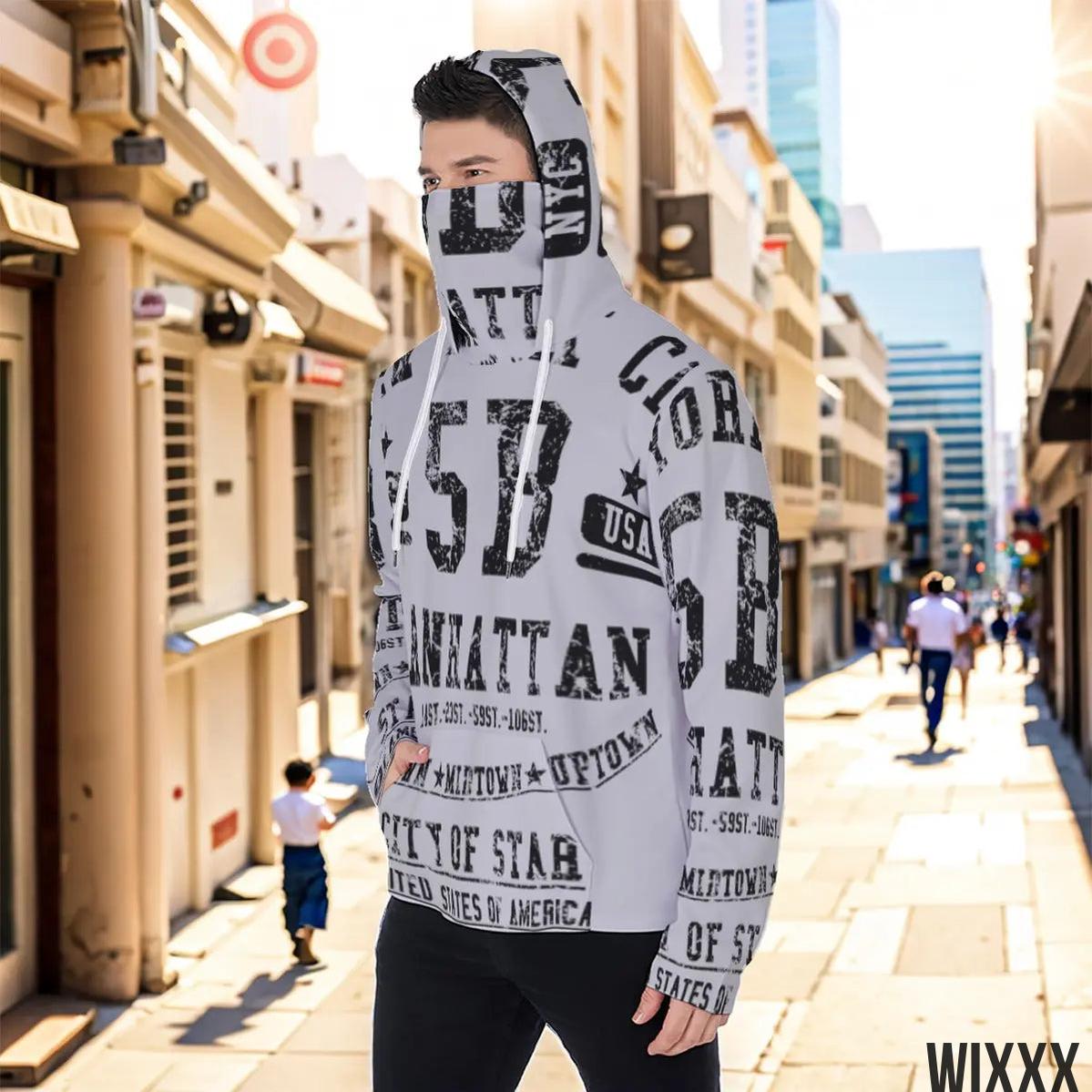 Men's Masked HoodieApparel & Accessories > Clothing > Activewear > Activewear Sweatshirts & Hoodies > Hoodies