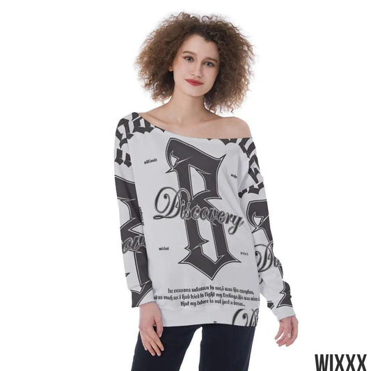 Off Shoulder SweaterApparel & Accessories > Clothing > Clothing Tops > Sweatshirts