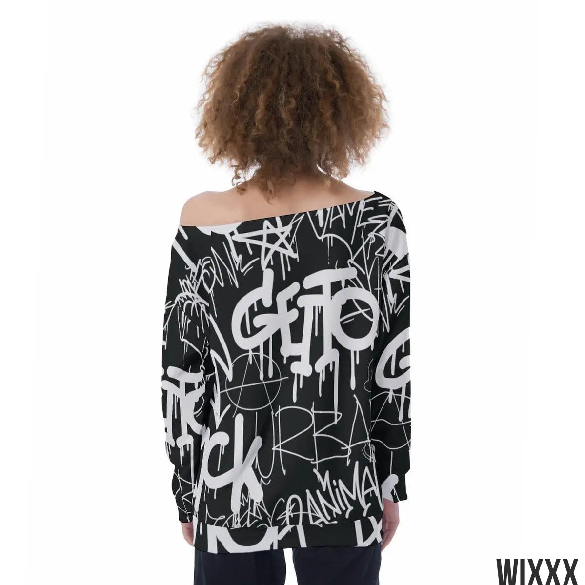 Off Shoulder SweaterApparel & Accessories > Clothing > Clothing Tops > Sweatshirts