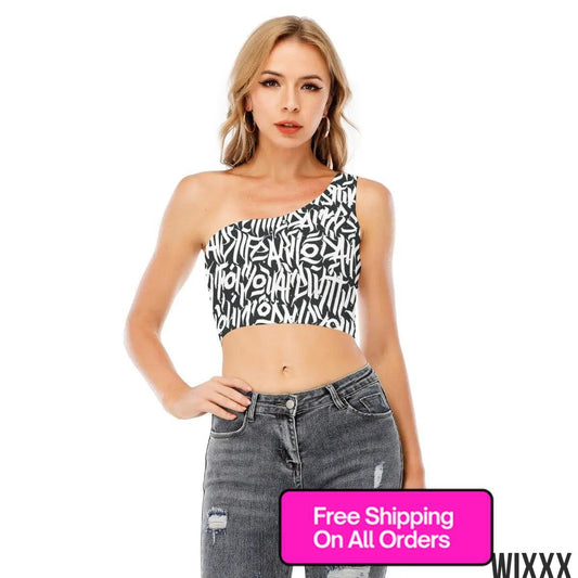 One Shoulder CropApparel & Accessories > Clothing