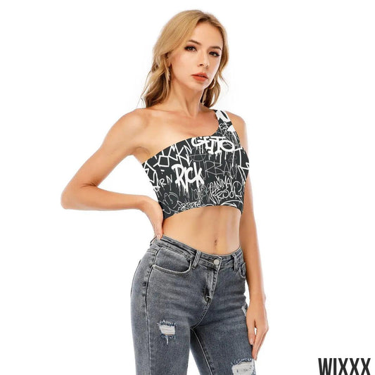 One Shoulder CropApparel & Accessories > Clothing