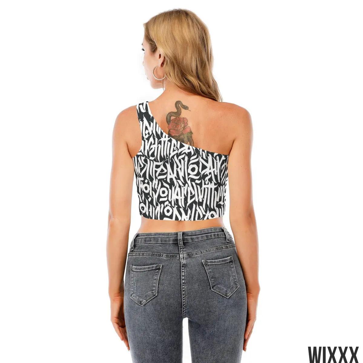 One Shoulder CropApparel & Accessories > Clothing