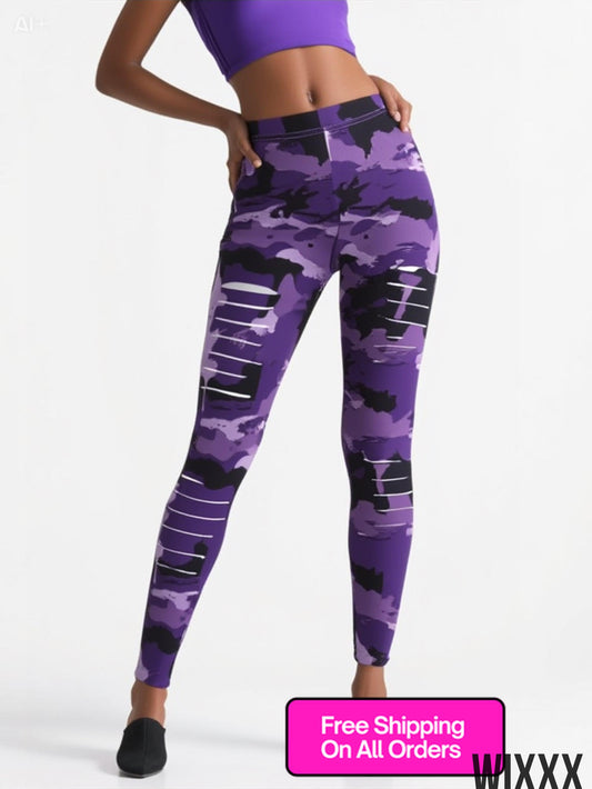 Ripped LeggingsApparel & Accessories > Clothing > Pants > Leggings
