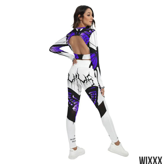 Sport Set With Backless Top And LeggingsApparel & Accessories > Clothing > Activewear