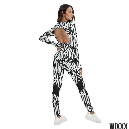 Sport Set With Backless Top And LeggingsApparel & Accessories > Clothing > Activewear