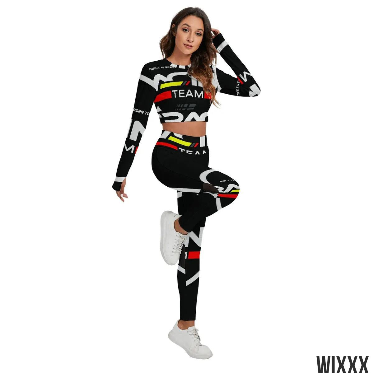 Sport Set With Backless Top And LeggingsApparel & Accessories > Clothing > Activewear