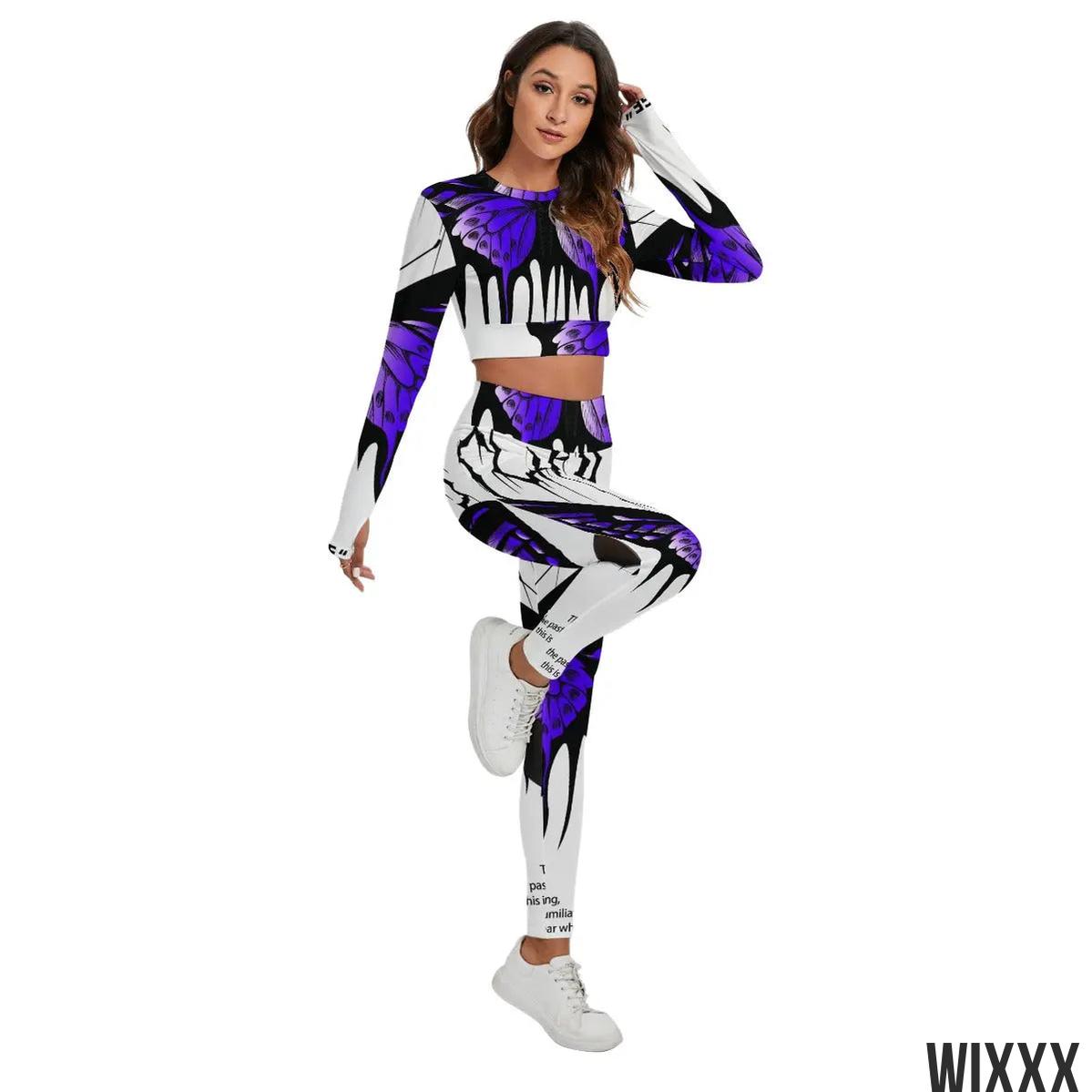 Sport Set With Backless Top And LeggingsApparel & Accessories > Clothing > Activewear