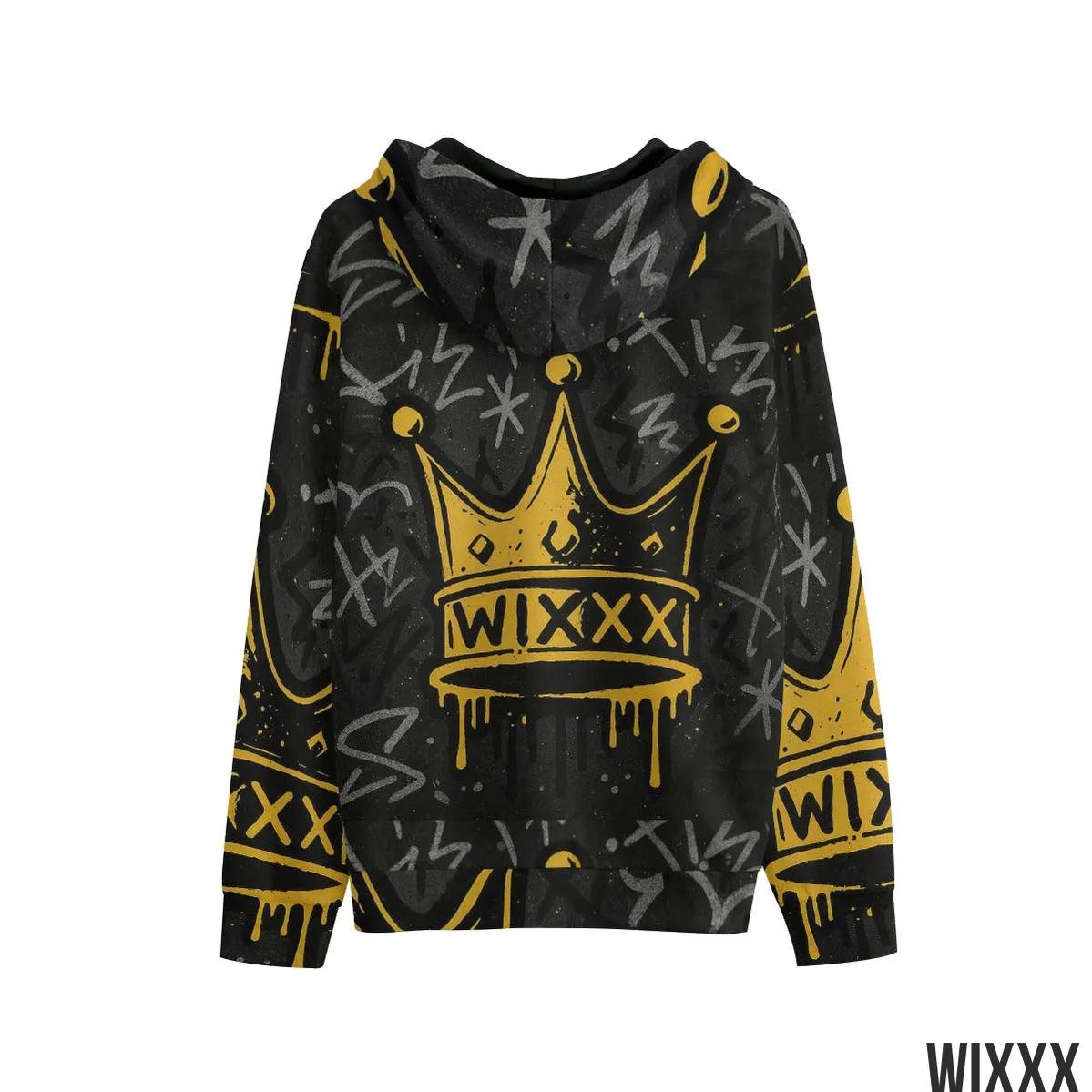 Wixxx Crown Cotton HoodieClothingApparel & Accessories > Clothing > Clothing Tops > Hoodies