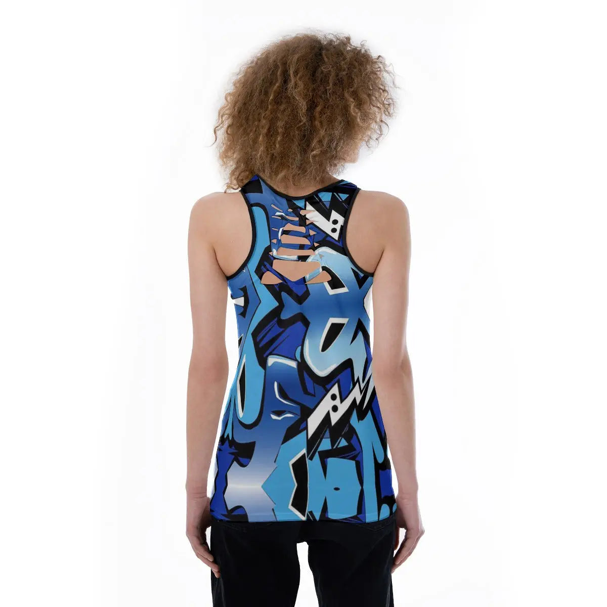 Back Hollow Tank Top Wixxx