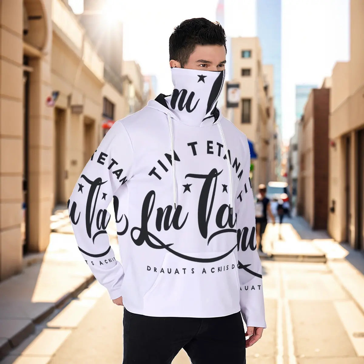 Men's Masked Hoodie Yoycol