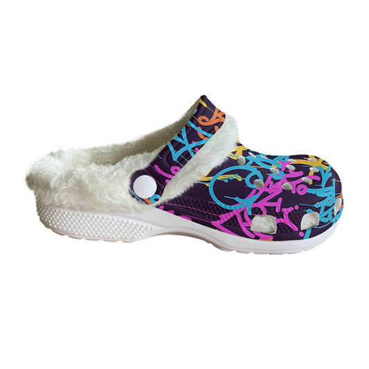 Womens Clog Shoes with Plush Lining Yoycol