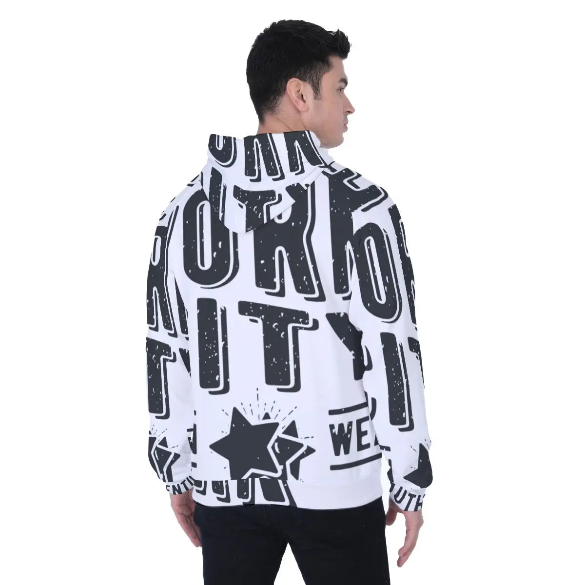 Men's Heavy Fleece Hoodie Wixxx