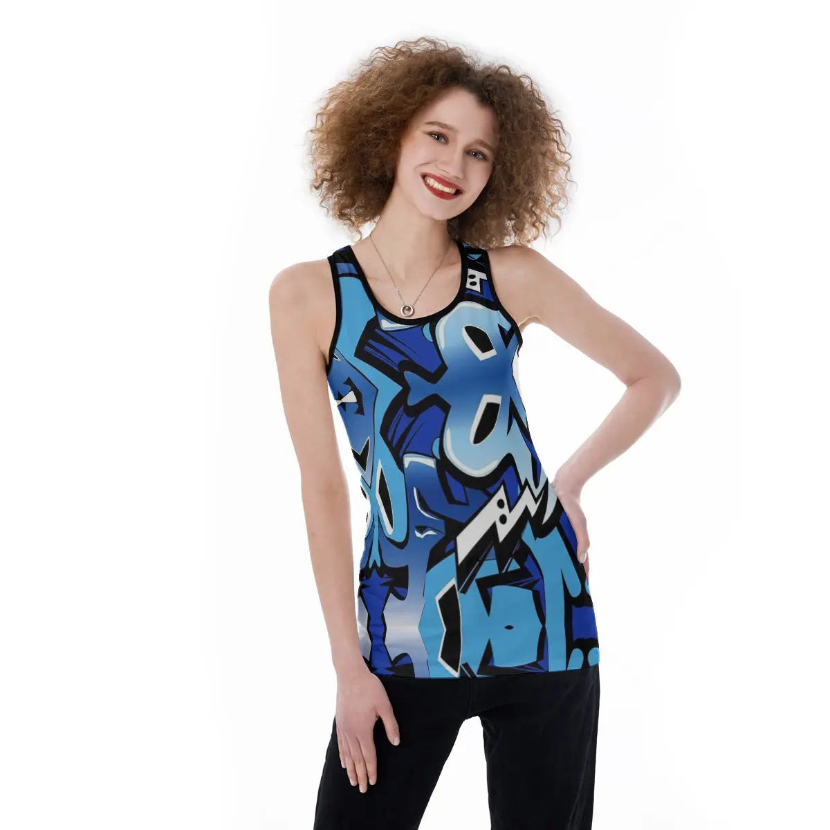 Back Hollow Tank Top Wixxx