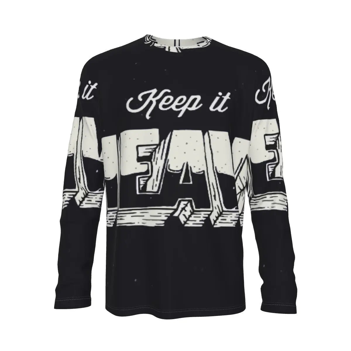 Men's Long Sleeve Cotton T-shirt Wixxx
