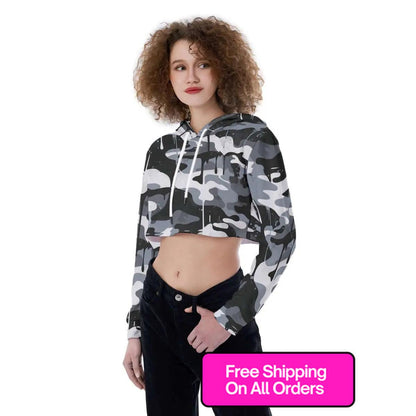 Cropped HoodieClothingApparel & Accessories > Clothing > Activewear > Activewear Sweatshirts & Hoodies > Hoodies