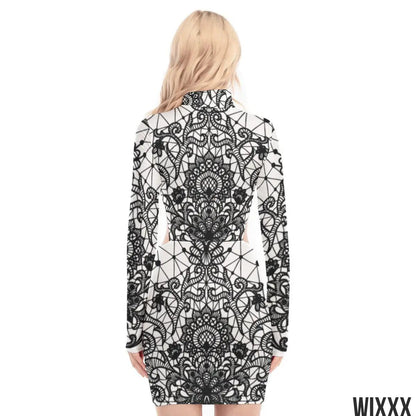 Hollow Hip DressApparel & Accessories > Clothing > Dresses