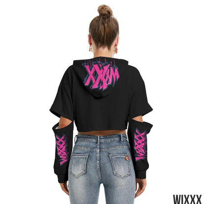 Hoodie With Hollow Out SleeveApparel & Accessories > Clothing > Activewear > Activewear Sweatshirts & Hoodies > Hoodies