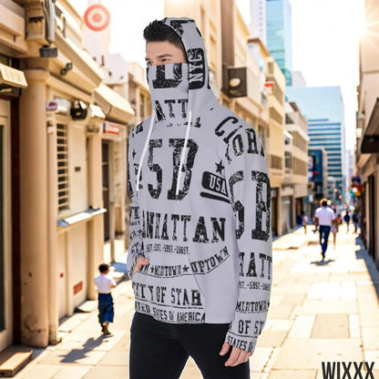 Men's Masked HoodieApparel & Accessories > Clothing > Activewear > Activewear Sweatshirts & Hoodies > Hoodies