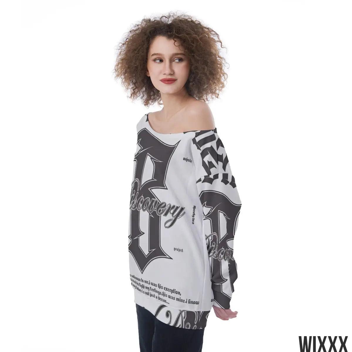 Off Shoulder SweaterApparel & Accessories > Clothing > Clothing Tops > Sweatshirts