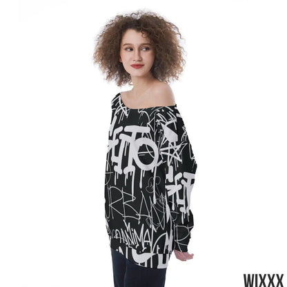 Off Shoulder SweaterApparel & Accessories > Clothing > Clothing Tops > Sweatshirts