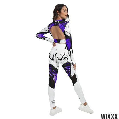 Sport Set With Backless Top And LeggingsApparel & Accessories > Clothing > Activewear