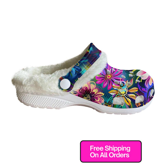 Womens Clog Shoes with Plush LiningApparel & Accessories > Shoes > Sandals